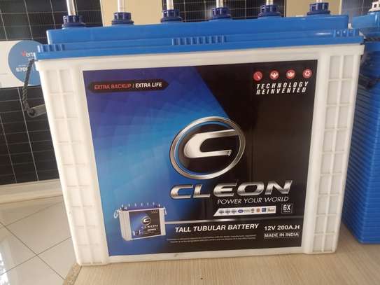 Kenwest Cleon 12V 200AH Solar Tubular Battery image 2