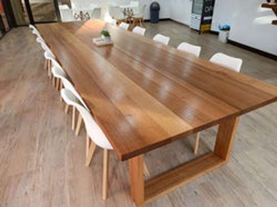 Boardroom table(Cypress /pine wood) image 4