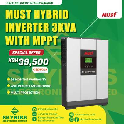 Must Hybrid Inverter 3kva With MPPT image 1