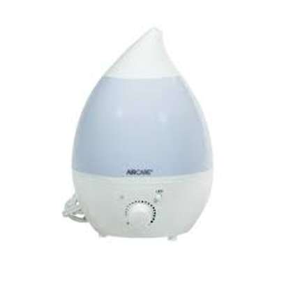 Ultrasonic wave humidifier colored LED lighting 2.4L image 1