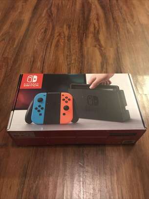 Nintendo Switch Console Neon Blue and Red Joycon Version 2 image 5