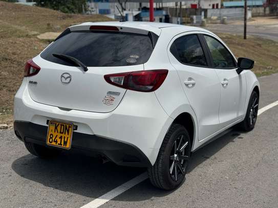 Mazda demio 2016 white image 3