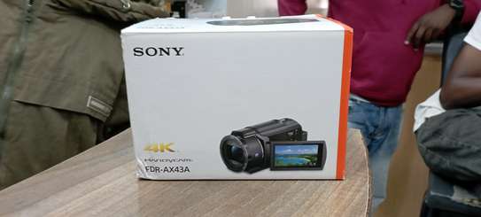Sony FDR-AX43A UHD 4K Handycam Camcorder image 1