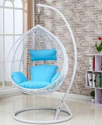 HOME CHAIR : White Hammock Home Chair image 3