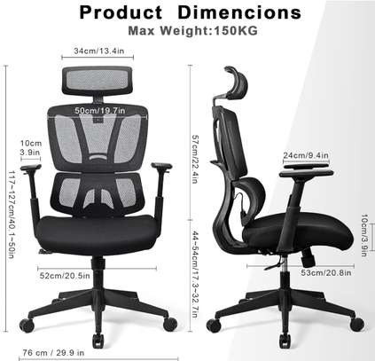Office Chair: Ergonomic Modern Rotating Office Chair image 4