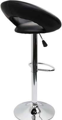 Office Barstool: Swivel Barstool with metal base image 2
