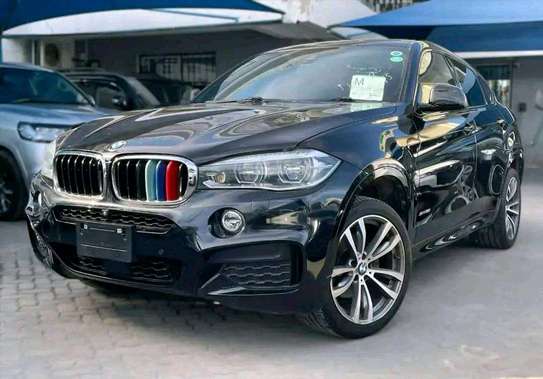 BMW X6 2016 model black colour image 9
