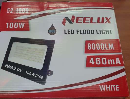 100 Watts LED Neelux Solar Flood Lights image 1