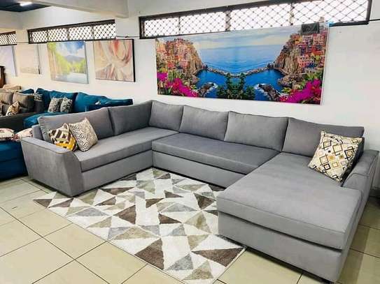 Contemporary 9 SEATER L-SHAPED SECTIONAL SOFA image 3