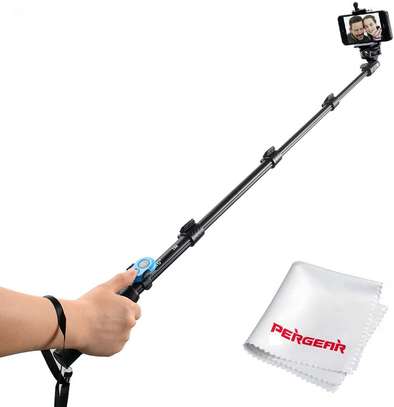Selfie Sticks + YunTeng YT-228 Mini Tripod image 1