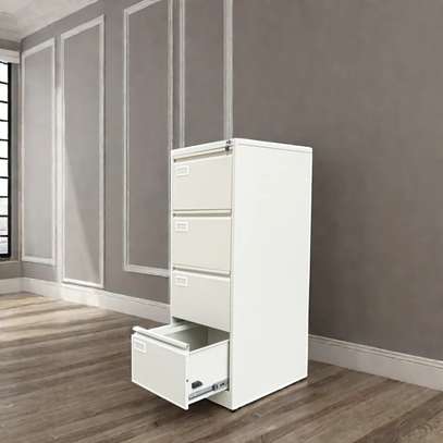 Office Cabinet: 4- Drawer  Filing Lateral Cabinet image 1
