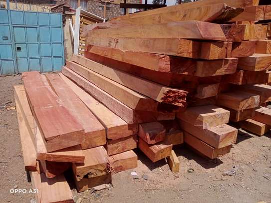 Mukui (Newtonia /Netwonia buchananii) timber & beams. image 1