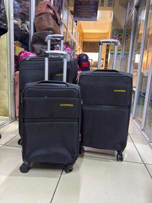 Albatross 3-Piece Black Luggage Set Lightweight Durable image 3