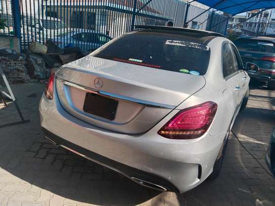 Mercedes Benz C180 silver on sale image 2