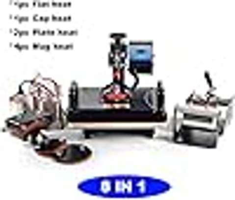 8 in 1 heat press machine image 1