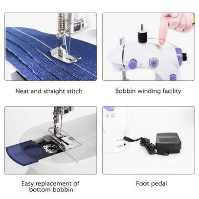 Mini Portable Handheld Sewing Machines Household image 2