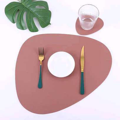 12Piece Leather Table Mats image 7