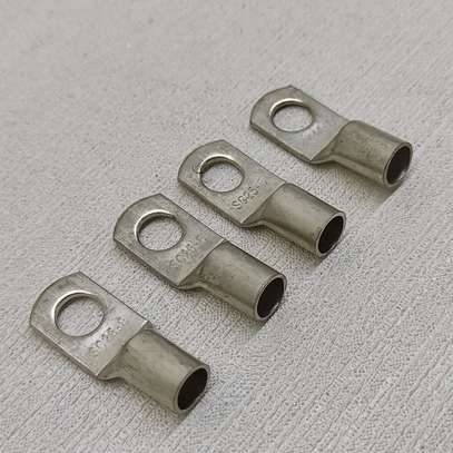 4pcs SC 25-8 10mm2 8mm Bolt Hole Crimp Cable Lugs. image 2