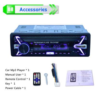 Car Radio With Bluetooth, USB, AUX Input ,FM image 3