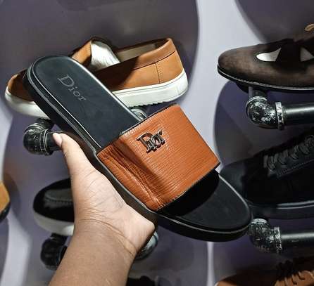 Legitimate geniune leather unisex designer sandals image 13