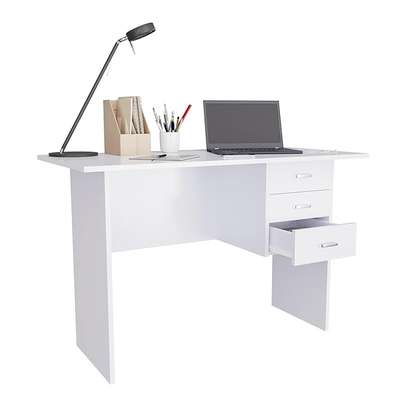 White Standard Home/Office Desk image 5