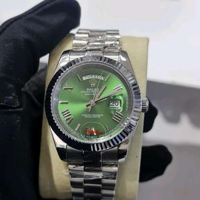 Rolex Day-Date 40
Olive Green Dial Silver President image 2
