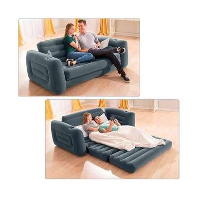 Intex 5 In 1 Multifunctional Inflatable Two Seater Sofa Bed image 1