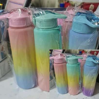 1100ml colorful water bottle image 1