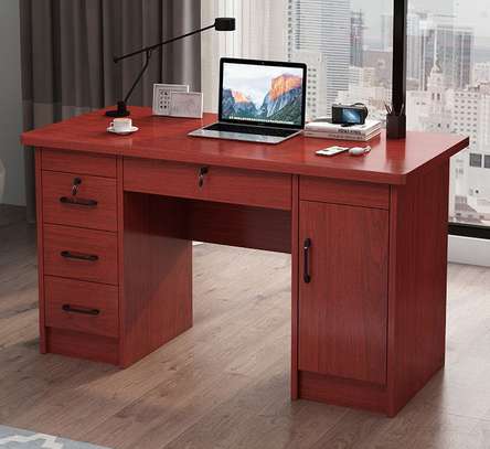 Office Desk :  Modern Computer Desk with Drawer image 5