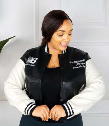 Half Leather Jacket image 5