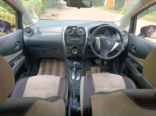 Nissan note 2016 Model 1200cc Half leather seats image 1