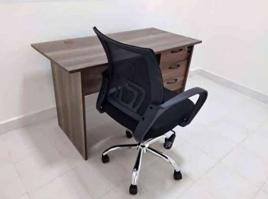 Computer Office Desk & Chair Combo  Finish image 4