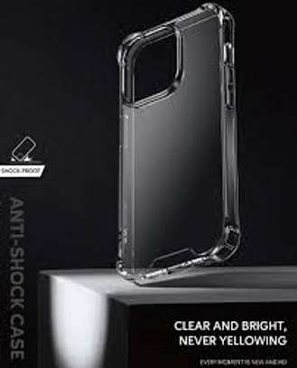 Apple iPhone 14 Green Anti-Shock Case - Clear image 1