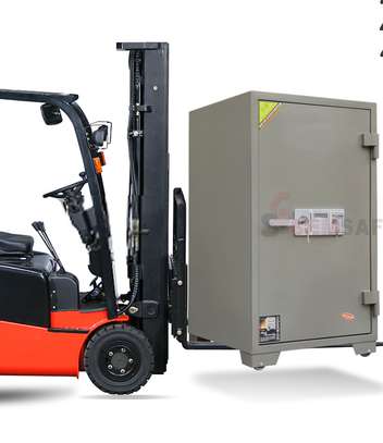 Office Safe :  Fire-Resistant Digital Safe With Key Lock image 5