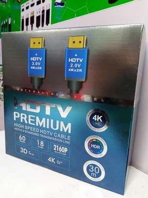HDMI HDTV PREMIUM CABLE 4K 30M image 2
