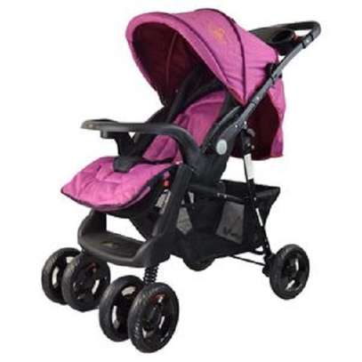 Foldable Baby Stroller With a Reversible Handle image 4