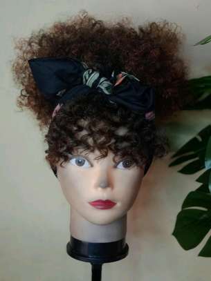 Crotchet curly wig image 2
