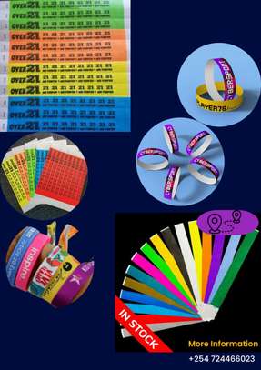Event wristbands/ customized logos or brand image 3
