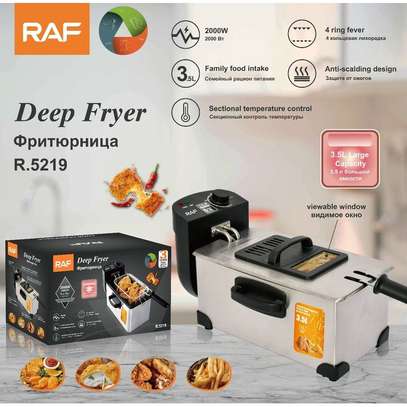 RAF Electric Deep Fryer Potato Chip Chicken 3.5 Litres image 1