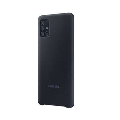 Silicone Cover High Quality  with Soft-Touch Back Protective Case for Samsung A51 A71 A31 image 2