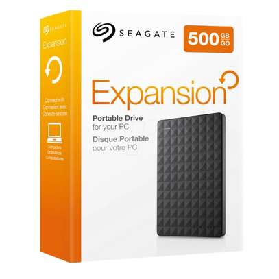 500GB SEAGATE EXPANSION HDD image 1