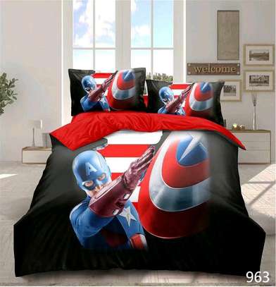 *Cartoon themed binded cotton duvets image 2
