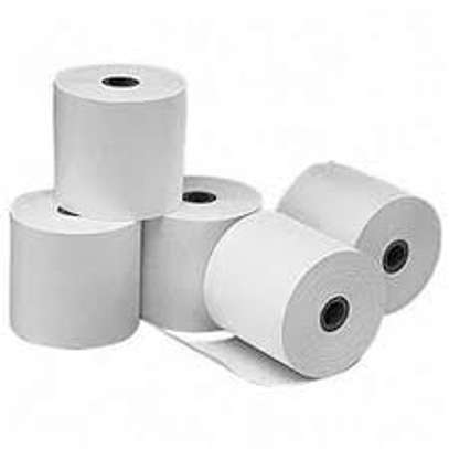 5 Rolls Thermal Receipt Paper Rolls 79mm80mm13mm-5 Pieces. image 1