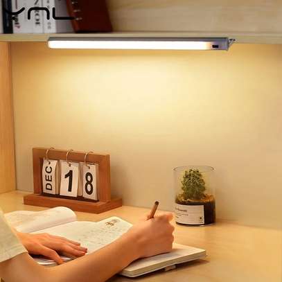 LED Light USB Motion Sensor Under Cabinet Kitchen Lamp image 1