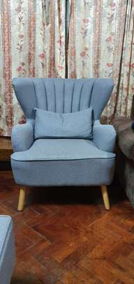 Sofa with stool image 2