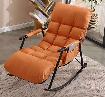 Home Chair : Rattan Outdoor Rocking Chair image 5