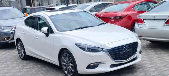Mazda Axela Saloon Sunroof white Diesel 2017 image 2