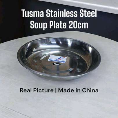 Tusma Stainless Steel Soup Plate 20cm image 1