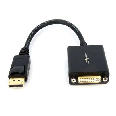DisplayPort to DVI Video Adapter Converter image 1