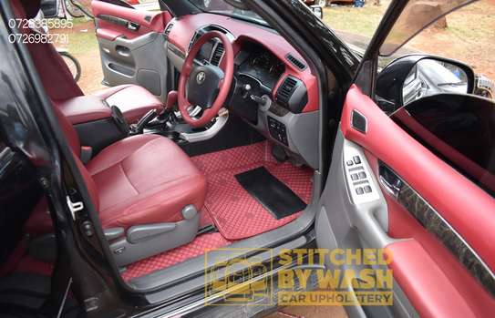 Prado Land Cruiser seat-covers and interior upholstery image 1